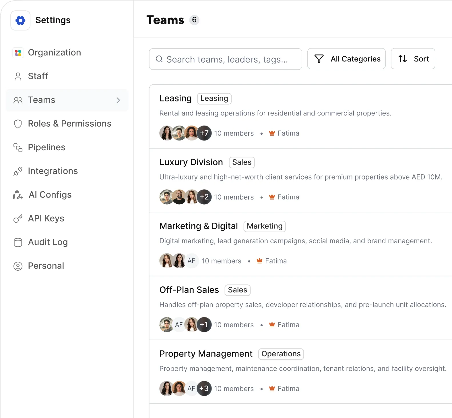 Team Management